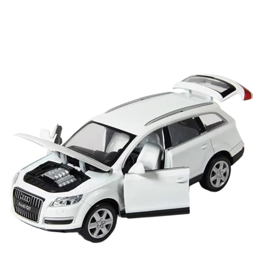 1 32 für Audi Q7 SUV Hohe Simulation Legierung Auto Modell Druckguss Metall Auto Modell Mit Sound Und Licht(C) von XIYUEYING