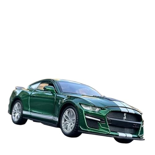 1 32 für Ford Mustang Shelby GT500 Supercar Hohe Simulation Legierung Auto Modell Zurückziehen Auto Modell(A) von XIYUEYING
