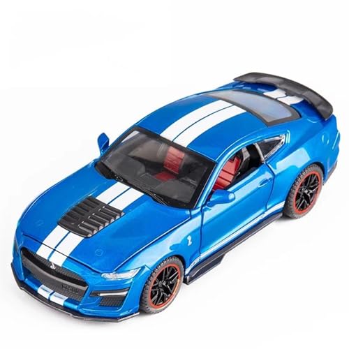 1 32 für Ford Mustang Shelby GT500 Supercar Hohe Simulation Legierung Auto Modell Zurückziehen Auto Modell(E) von XIYUEYING