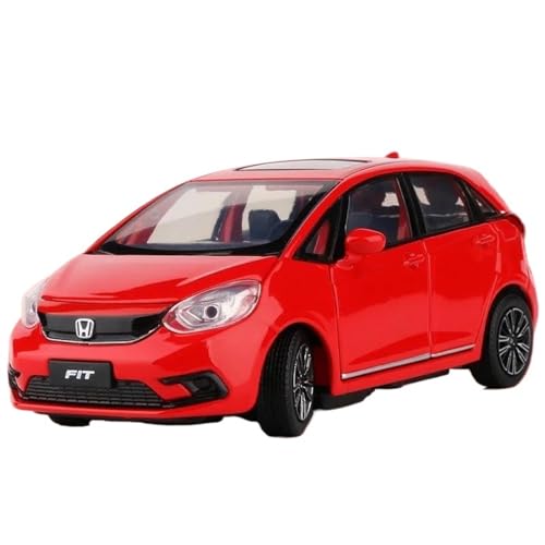 1 32 für Honda GK5 Simulation Legierung Auto Modell Druck Druck Metall Auto Modell Mit Sound Und Licht(A) von XIYUEYING