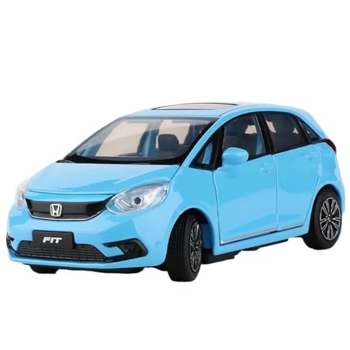 1 32 für Honda GK5 Simulation Legierung Auto Modell Druck Druck Metall Auto Modell Mit Sound Und Licht(B) von XIYUEYING
