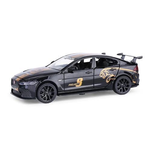 1 32 für Jaguar Sportwagen Hohe Simulation Diecast Metall Modell Auto Sound Licht Zurückziehen Auto Modell(A) von XIYUEYING