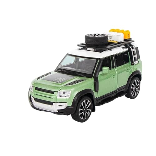 1 32 für Land Rover Defender Off-Road-Auto Simulation Metall Modell Auto Sound Licht Zurückziehen Auto Modell(D) von XIYUEYING