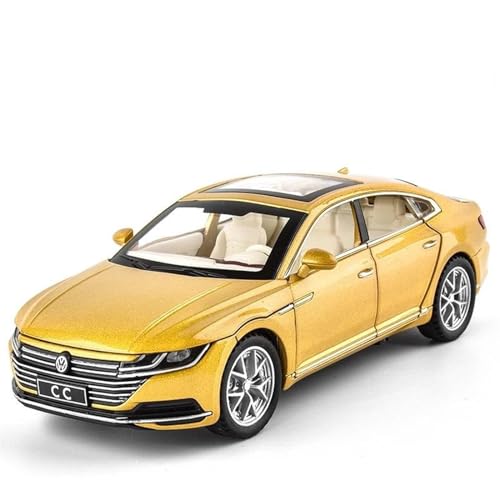 1 32 für Volkswagen CC Hohe Simulation Diecast Metall Modell Auto Sound Licht Zurückziehen Auto Modell(B) von XIYUEYING