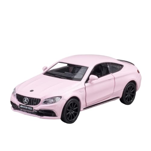 1 36 für Mercedes Benz C63 S AGM Sportwagenmodell, Legierungsspielzeug, rosa dekorierter Schreibtisch, 12,5 cm, Sammlung erinnert an Männer und Frauen 1 36 für Mercedes Benz C63 S AGM Sportwagenmodell, Legierungsspielzeug, rosa dekorierter Schreibtisch, 12,5 cm, Sammlung erinnert an Männer und Frauen von XIYUEYING
