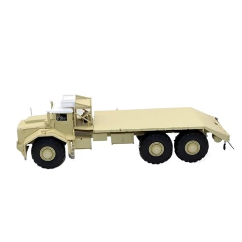 1 43 Für Berliet T100 Französischer Tieflader-Riesen-LKW-Legierungsautomodell-Sammlung, Seltenes Spielzeugornament von XIYUEYING