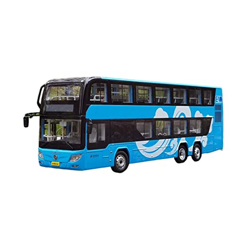 1 43 Für Doppeldeckerbus Glückverheißende Wolkenblaue Lackierlegierung Diecast-Simulationsmodellsammlung 1 43 Für Doppeldeckerbus Glückverheißende Wolkenblaue Lackierlegierung Diecast-Simulationsmodellsammlung von XIYUEYING