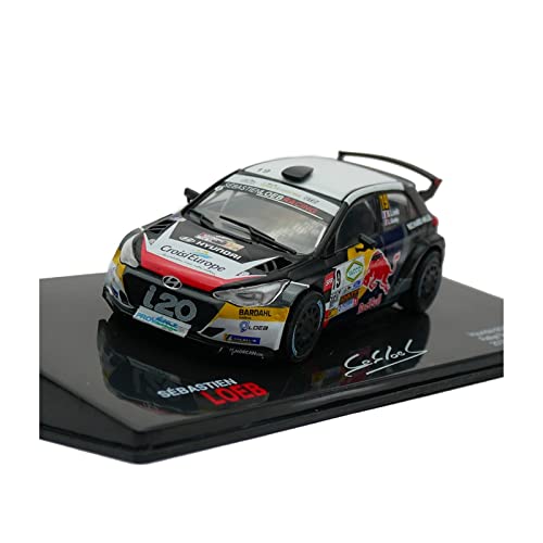 1 43 Für Hyundai I20 R5 WRC 2019 Rallye Auto Diecast Alloy Mini Car Scale Spielzeug von XIYUEYING