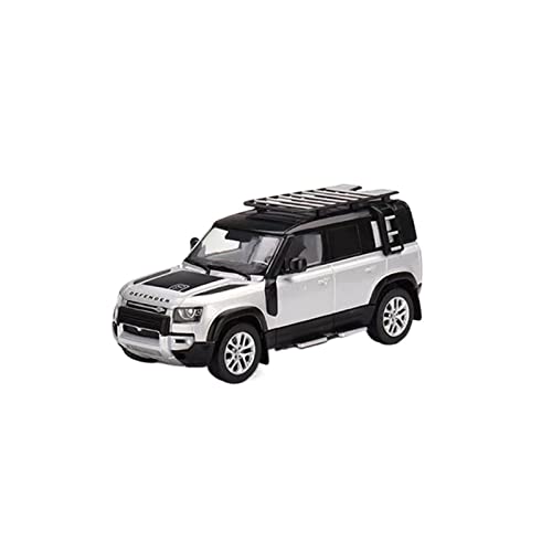 1 43 Für LR Defender 110 Legierung Druckguss Modellauto Mode Erwachsene Sammlung Ornamente Display(Silber) von XIYUEYING