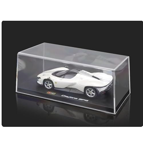 1 43 ​​für Ferrari Daytona SP3 Sportwagenmodell Simulation Legierung Automodell Sammlung Ornamente 11 cm dekorative Schreibtisch Sammlung Souvenir Jungen Spielzeug(White) von XIYUEYING