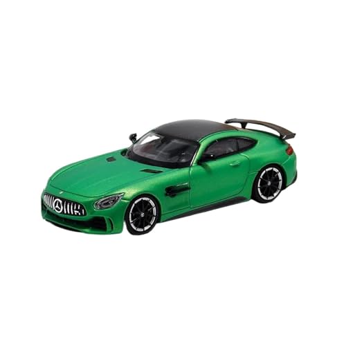 1 64 Für Benz AMG GTR C190 2017 Legierung Statisches Supercar Auto Modell Souvenir Auto Ornament Display Sammlung(Grün) von XIYUEYING