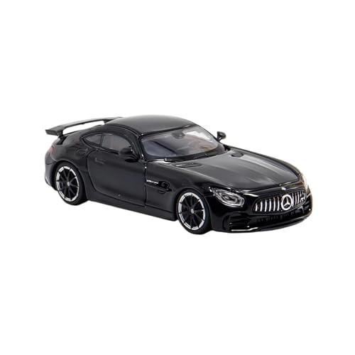 1 64 Für Benz AMG GTR C190 2017 Legierung Statisches Supercar Auto Modell Souvenir Auto Ornament Display Sammlung(Schwarz) von XIYUEYING
