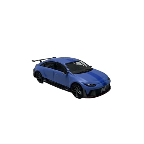 1 64 Für Hyundai N Vision 74 Druckguss-Legierung Automodell Miniatur Statische Sammlung Zeigt Ornamente(Blau) von XIYUEYING