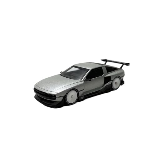 1 64 Für Hyundai N Vision 74 Druckguss-Legierung Automodell Miniatur Statische Sammlung Zeigt Ornamente(Silber) von XIYUEYING