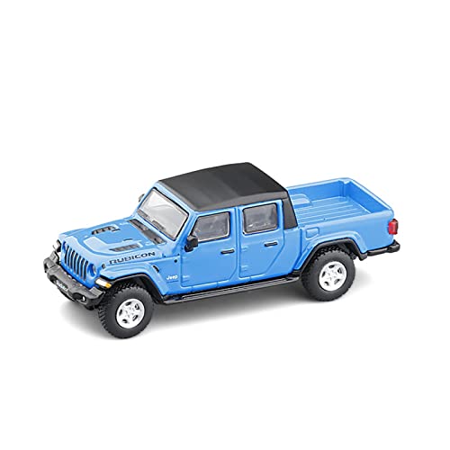 1 64 Für Jeep Rubicon Gladiator Legierung Simulation Automodell Sammlerstücke Souvenir Display Ornament(Blau) von XIYUEYING