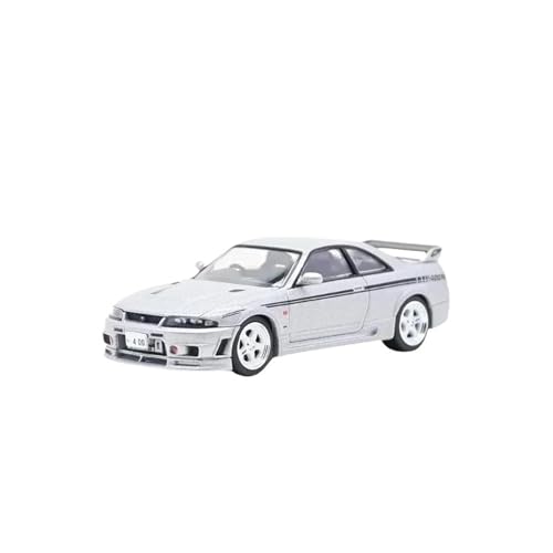 1 64 Für Matsuda Secondary GTR R33 Automodell Aus Druckgusslegierung. Silbernes Weihnachtsspielzeug Für Kinder. Ausstellung von XIYUEYING