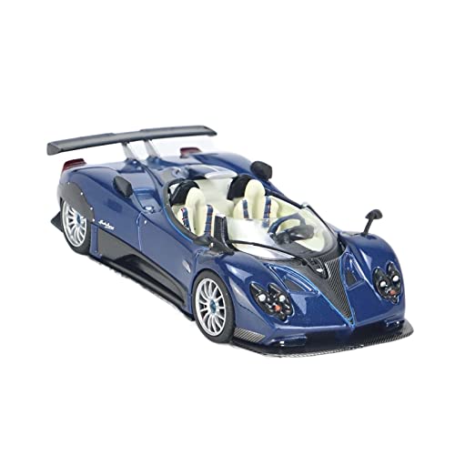 1 64 Für Pagani Zonda HP Barchetta Blue Cabrio-Sportwagen Alloy Car Model Adult Collection 1 64 Für Pagani Zonda HP Barchetta Blue Cabrio-Sportwagen Alloy Car Model Adult Collection von XIYUEYING