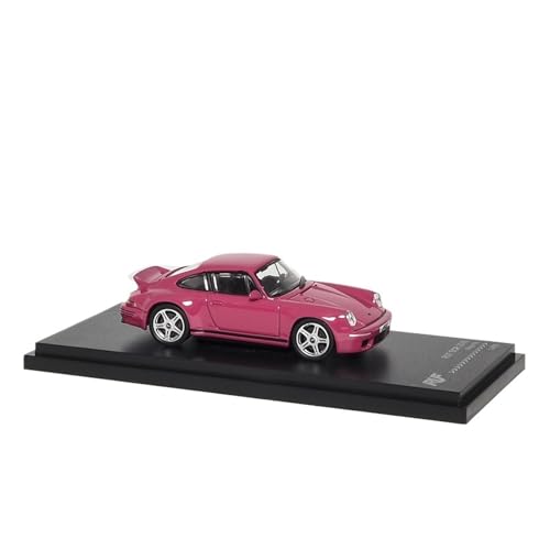 1 64 Für Porsche 911 RUF SCR 2018 Legierung Auto Modell Simulation Sammlerstück Souvenir Erwachsene Junge Spielzeug von XIYUEYING