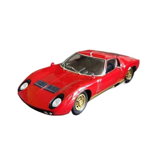 1:18 ForP400 SV Druckgusslegierung Automodell Hochwertiges Sportwagenspielzeug StaticDisplay Dekoration(Rot) von XIYUEYING