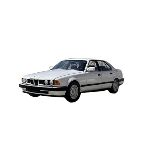 1:18 Für 7 Series 730i E32 Oldtimer-Legierungsautomodell Hohe Simulation Jungenspielzeug-Sammlungsfahrzeuge(White) von XIYUEYING