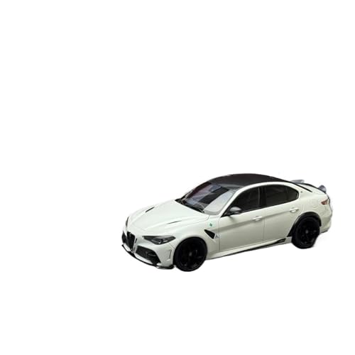 1:18 Für Alfa Romeo Giulia GTA Sportwagen-Metallautomodell Statische Ausstellungsstücke Weihnachtsgeschenkkollektion(White) von XIYUEYING