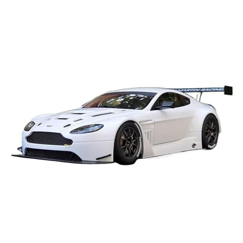 1:18 Für Aston Martin Vantage V12 GT3 Sportwagen Modellsammlung Spielzeug Für Freunde Und Familie 81308(White) von XIYUEYING