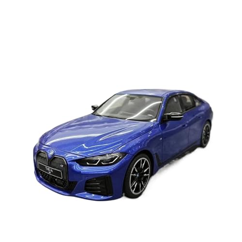 1:18 Für BMW I4 M50 New Energy Simulation Resin Automodell Limited Edition Fans Collection Dekoration von XIYUEYING