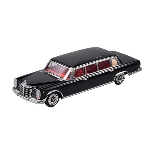 1:18 Für Benz Pullman W100 Benz 600 Legierung Automodell Sammlung Automodell Für Die Geburtstagssammlung Eines Freundes(Schwarz) von XIYUEYING