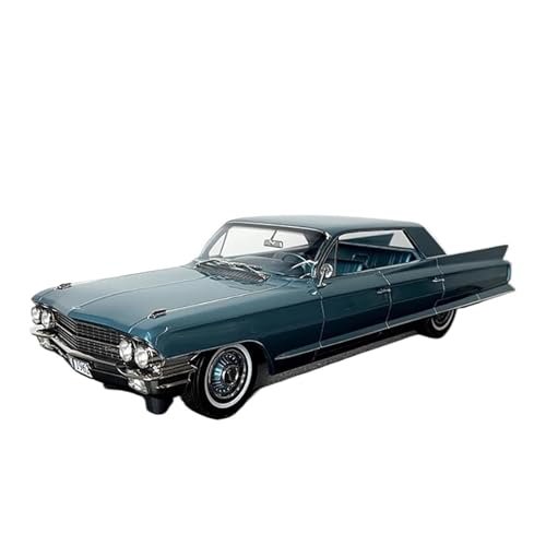 1:18 Für Cadill Sedan De Ville 1962 Statisches Kunstharz-Automodell Fan-Sammlung Souvenir Geschenk Heimdekoration von XIYUEYING