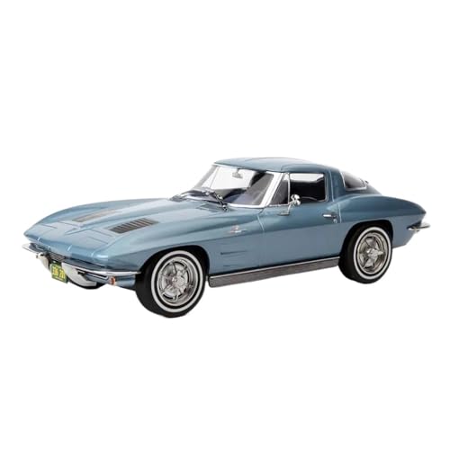 1:18 Für Chevrolet Corvette 1963 Coupe Simulation Legierung Auto Modell Retro Sammlerstück Ornament Display Spielzeug von XIYUEYING
