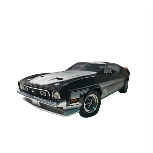 1:18 Für Ford Mustang 1971 Mach Limited Edition Simulation Legierung Automodell Metallfahrzeugsammlung von XIYUEYING