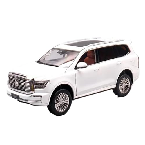 1:18 Für Great Wall Tank 500 SUV Legierung Geländewagen Modell Ornamente Statische Sammlung Hobby Spielzeug(White) von XIYUEYING