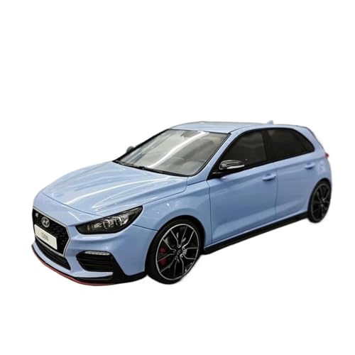 1:18 Für Hyundai I30N Simulationsharz Statisches Automodell Fan-Sammlung Heimdekoration Ornamente von XIYUEYING