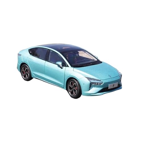 1:18 Für JMEV Alloy New Energy Automodell Fertigprodukt Simulation Spielzeug Statische Modellsammlung(Blau) von XIYUEYING