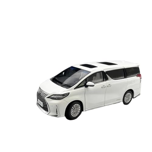 1:18 Für Lexus LM300h MPV Nutzfahrzeug Legierung Automodell Erwachsener Junge Hobby Ornament Sammlung Souvenir(White) von XIYUEYING