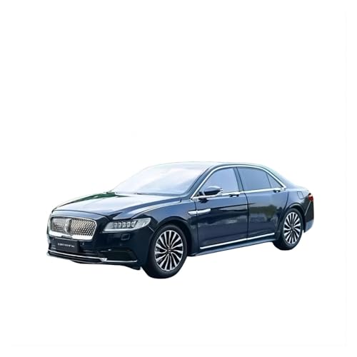 1:18 Für Lincoln Continental Metalldruckguss-Modellauto. Maßstabsgetreue Darstellung Klassischer Fahrzeuggrafiken(Schwarz) von XIYUEYING
