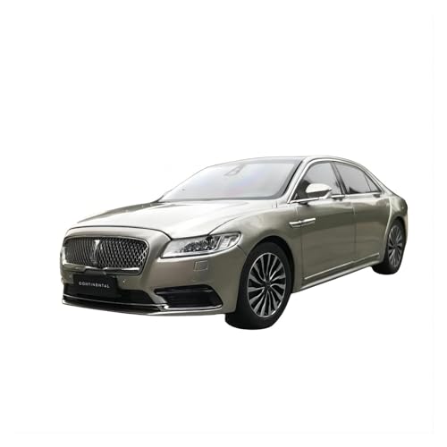 1:18 Für Lincoln Continental Metalldruckguss-Modellauto. Maßstabsgetreue Darstellung Klassischer Fahrzeuggrafiken(Silber) von XIYUEYING