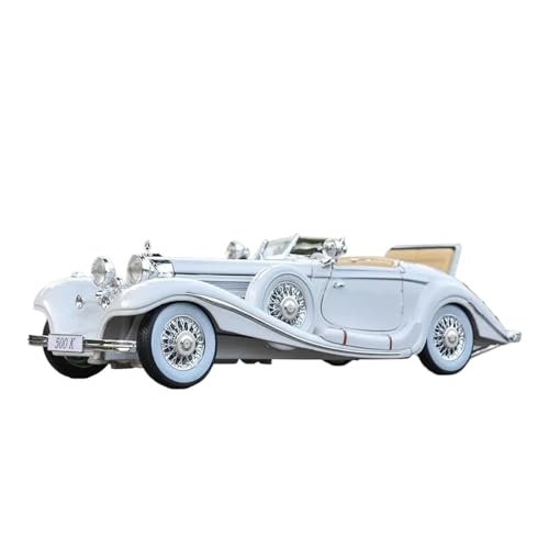 1:18 Für Mercedes Benz 500K Typ 1936 Roadster Statisches Legierungsdruckguss-Sammelmodellauto-Souvenir von XIYUEYING