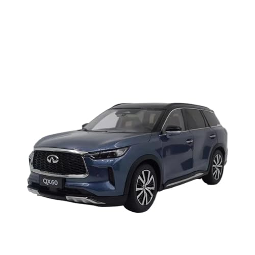 1:18 Für Nissan Infiniti QX60 2022 SUV Simulation Legierung Auto Modell Fans Sammlung Dekoration Ornamente(Blau) von XIYUEYING