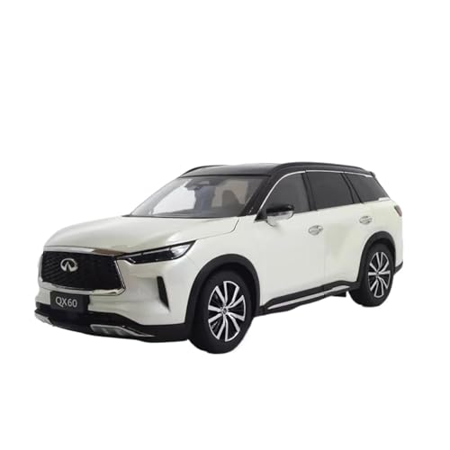 1:18 Für Nissan Infiniti QX60 2022 SUV Simulation Legierung Auto Modell Fans Sammlung Dekoration Ornamente(White) von XIYUEYING