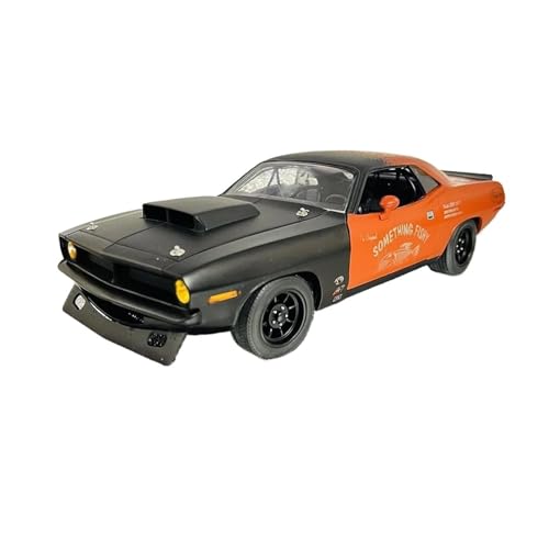1:18 Für Plymouth Hemi Cuda 1970 Druckgusslegierung Simulation Automodell Szene Ornamente Sammlung von XIYUEYING