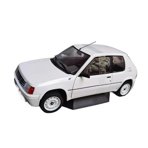 1:18 Für Prugeot 205 MK1 Legierungsautomodelle Erwachsene Jungenspielzeug Sammlerstücke Souvenirs Fertige Ornamente von XIYUEYING
