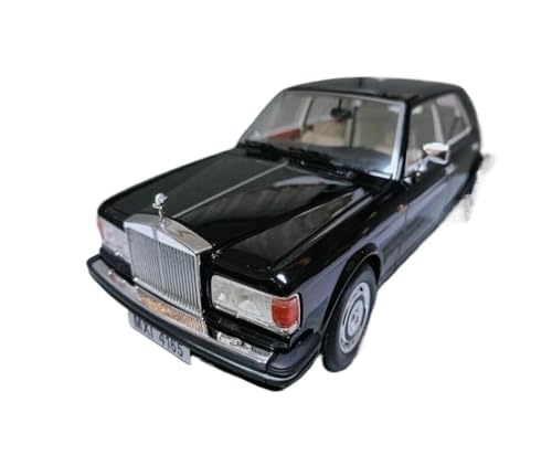 1:18 Für Rolls Royce Silver Spirit Silver Spur 4-Türer Limousine Modell Rolls Furniture Collectibles(Schwarz) von XIYUEYING