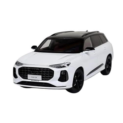1:18 Für SAIC Q6 2022 Light Edition Off-Road-SUV Legierung Automodell Emulation Automobile Collection(White) von XIYUEYING