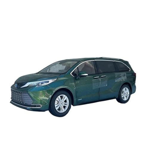 1:18 Für Sienna Neue Sienna MPV Business Legierung Simulation Auto Modell Sammlung Ornamente Souvenirs(Grün) von XIYUEYING