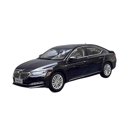1:18 Für Skoda SUPERB Legierung Diecast Auto Modell Hohe Simulation Sammlung Kinder Geschenk Dekoration(Purple Retail Box) von XIYUEYING
