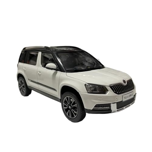 1:18 Für Skoda Yeti SUV Geländewagen Simulation Legierung Automodell Fans Sammeln Dekoration Ornamente von XIYUEYING