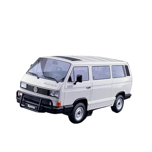 1:18 Für VW Bus T3 1987 Van Truck Simulation Legierung Auto Modell Boutique Ornament Sammlung Metall Spielzeug von XIYUEYING