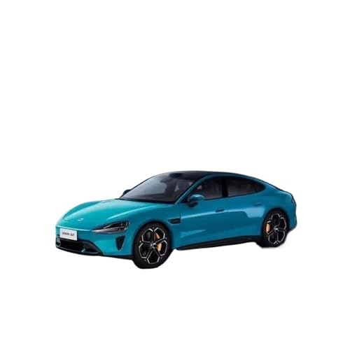 1:18 Für XiaoMi Su7 Legierung Simulation Auto Modell Sammlung Display Wohnzimmer Dekorationen(Blau) von XIYUEYING