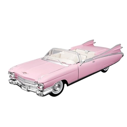 1:18 für Cadillac Eldorado Biarritz 1959 Metall Auto Modell Rosa Klassische Auto Dekoration 32CM Schreibtisch Sammlung Geschenk von XIYUEYING